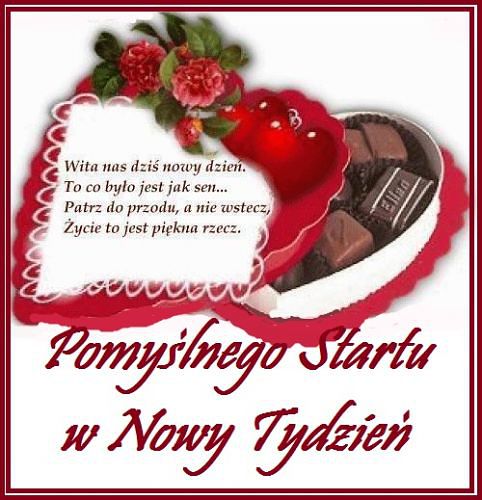 Pyszne czekoladki miłego tygodnia